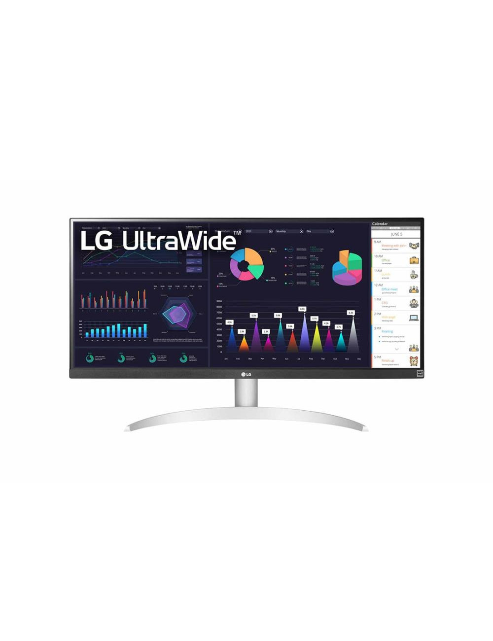 LCD Monitor|LG|29"|21 : 9|Panel IPS|2560x1080|21:9|5 ms|Speakers|Tilt|29WQ600-W