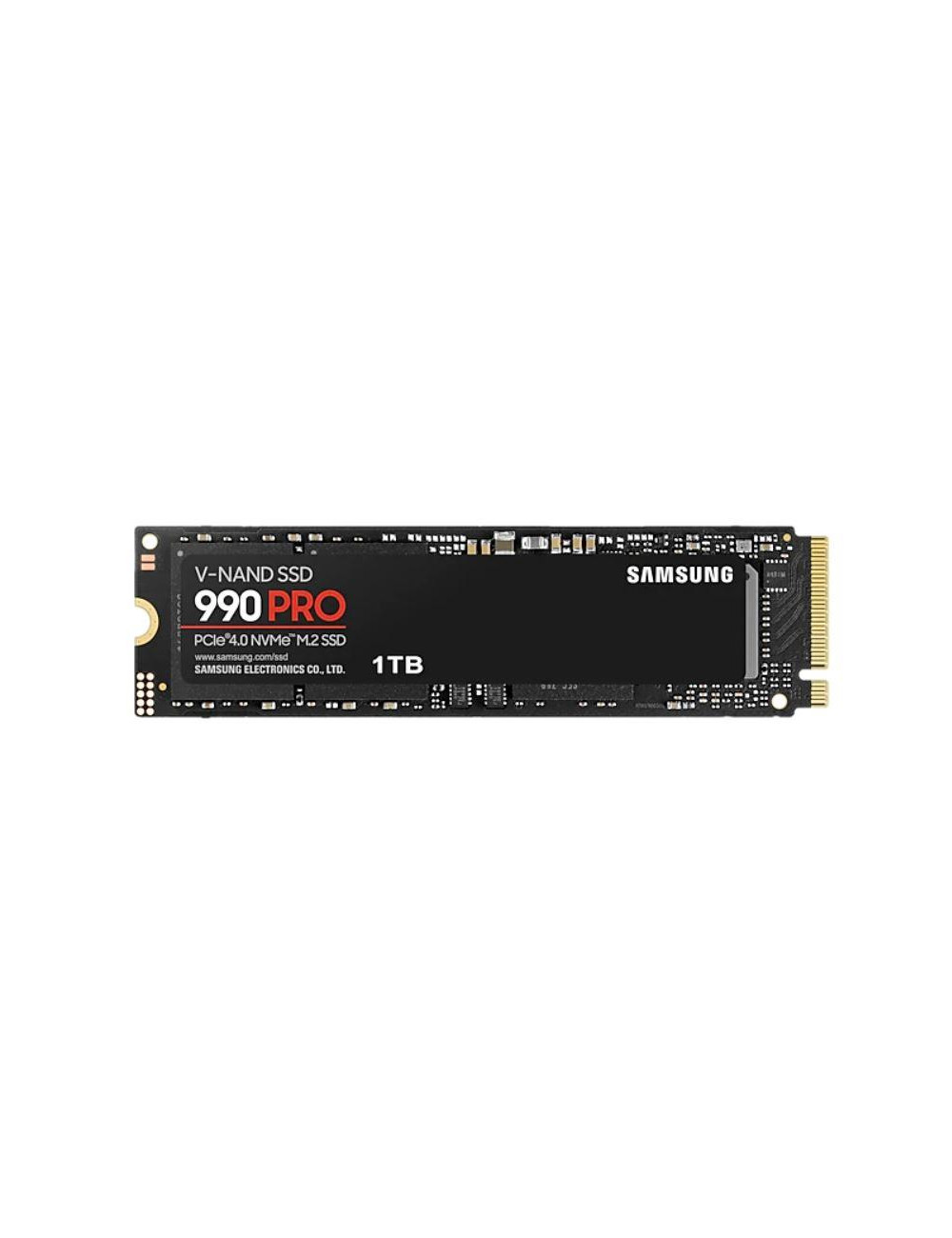 SSD|SAMSUNG|990 PRO|1TB|M.2|PCIE|NVMe|MLC|Write speed 6900 MBytes/sec|Read speed 7450 MBytes/sec|2.3mm|TBW 600 TB|MTBF 1500000 h