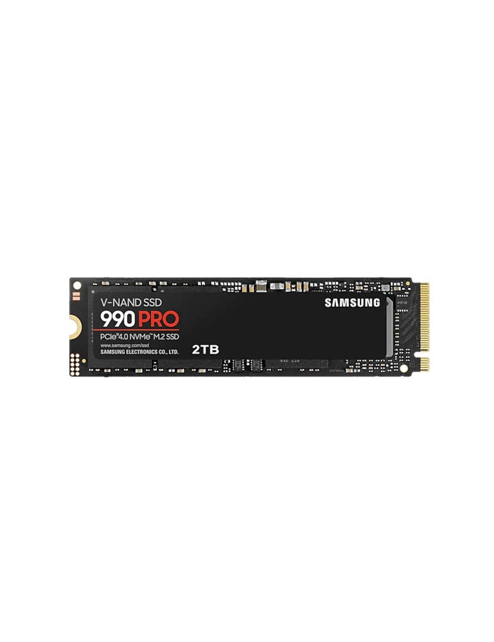 SSD|SAMSUNG|990 PRO|2TB|M.2|PCIE|NVMe|MLC|Write speed 6900 MBytes/sec|Read speed 7450 MBytes/sec|2.3mm|TBW 1200 TB|MTBF 1500000 