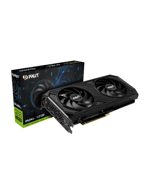 Graphics Card|PALIT|NVIDIA GeForce RTX 4070 SUPER|12 GB|GDDR6X|192 bit|PCIE 4.0 16x|GPU 1980 MHz|1xHDMI|3xDisplayPort|NED407S019