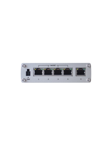 Teltonika | Industiral POE+ Swith | TSW100 | Unmanaged | Desktop | 1 Gbps (RJ-45) ports quantity 5 | SFP ports quantity | PoE po