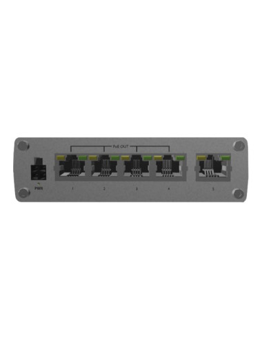 Teltonika | Industiral POE+ Swith | TSW100 | Unmanaged | Desktop | 1 Gbps (RJ-45) ports quantity 5 | SFP ports quantity | PoE po