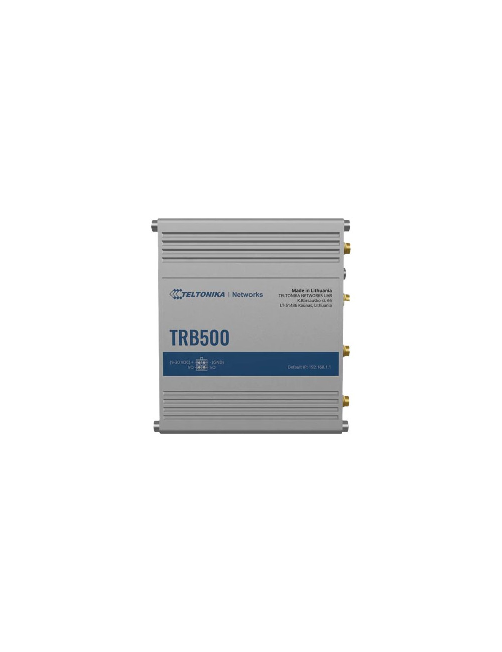 Industrial 5G Gateway | TRB500 | No Wi-Fi | Mbit/s | 10/100/1000 Mbps Mbit/s | Ethernet LAN (RJ-45) ports 1 | Mesh Support No | 