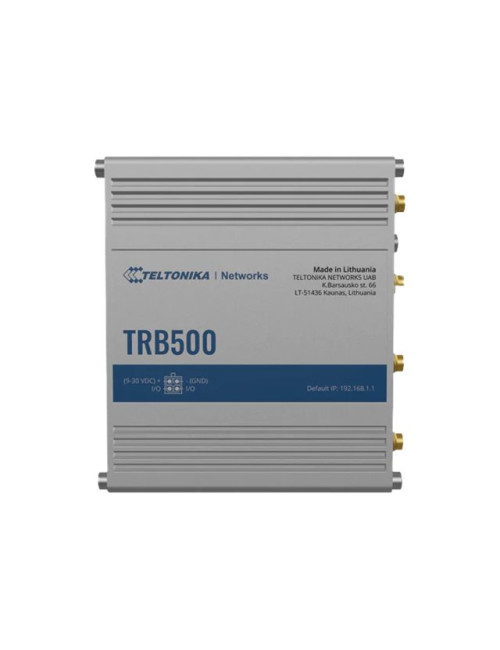 Industrial 5G Gateway | TRB500 | No Wi-Fi | Mbit/s | 10/100/1000 Mbps Mbit/s | Ethernet LAN (RJ-45) ports 1 | Mesh Support No | 