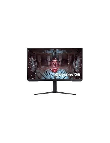 LCD Monitor|SAMSUNG|Odyssey G5 G51C|32"|Gaming|2560x1440|16:9|165Hz|1 ms|Swivel|Pivot|Height adjustable|Tilt|Colour Black|LS32CG