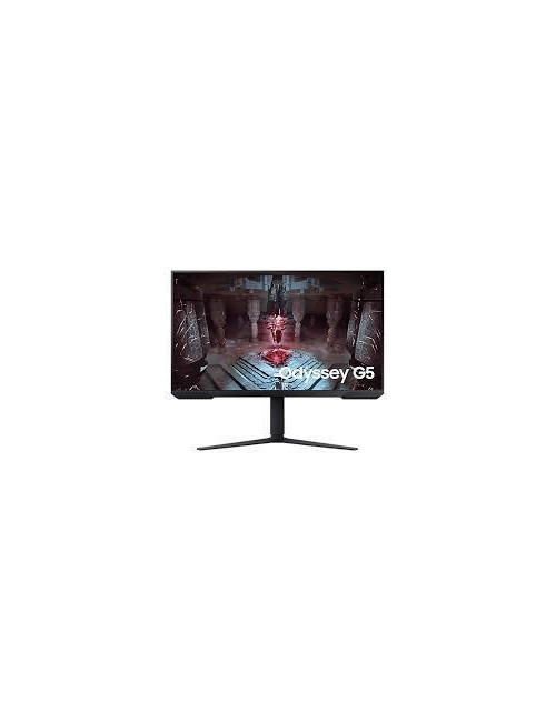 LCD Monitor|SAMSUNG|Odyssey G5 G51C|32"|Gaming|2560x1440|16:9|165Hz|1 ms|Swivel|Pivot|Height adjustable|Tilt|Colour Black|LS32CG