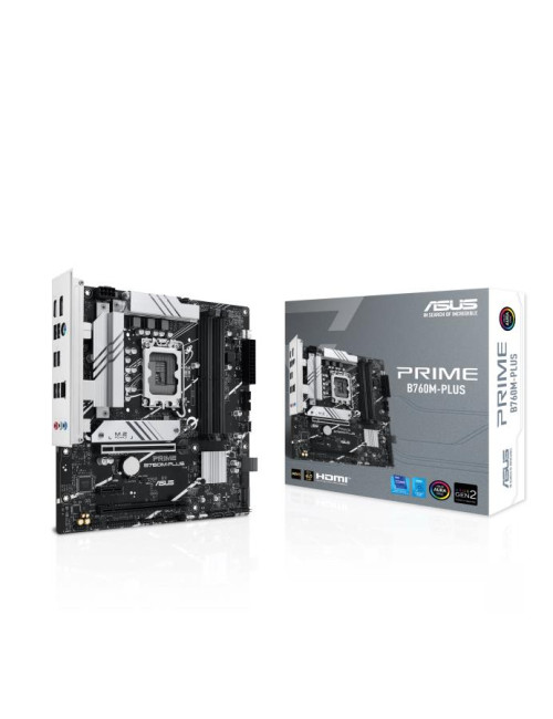 Mainboard|ASUS|Intel B760 Express|LGA1700|Micro-ATX|Memory DDR5|Memory slots 4|1xPCI-Express 4.0 1x|2xPCI-Express 4.0 16x|2xM.2|