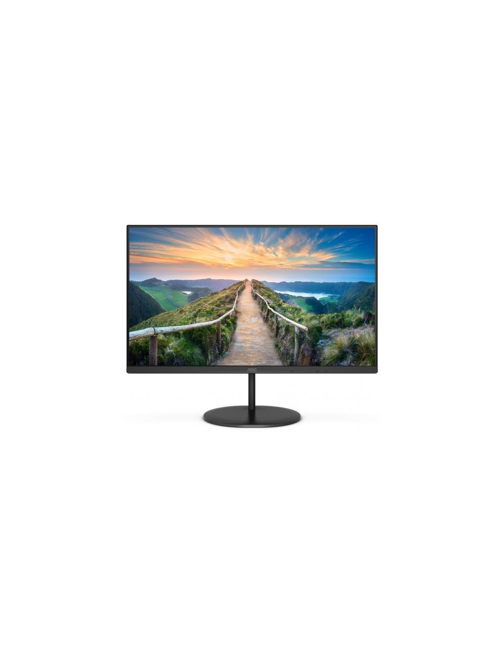 LCD Monitor|AOC|U27V4EA|27"|Panel IPS|3840x2160|16:9|60Hz|4 ms|Speakers|Tilt|Colour Black|U27V4EA
