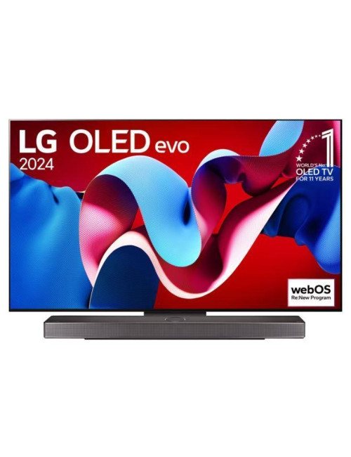 TV Set|LG|77"|OLED/4K/Smart|3840x2160|Wireless LAN|Bluetooth|webOS|Black|OLED77C41LA