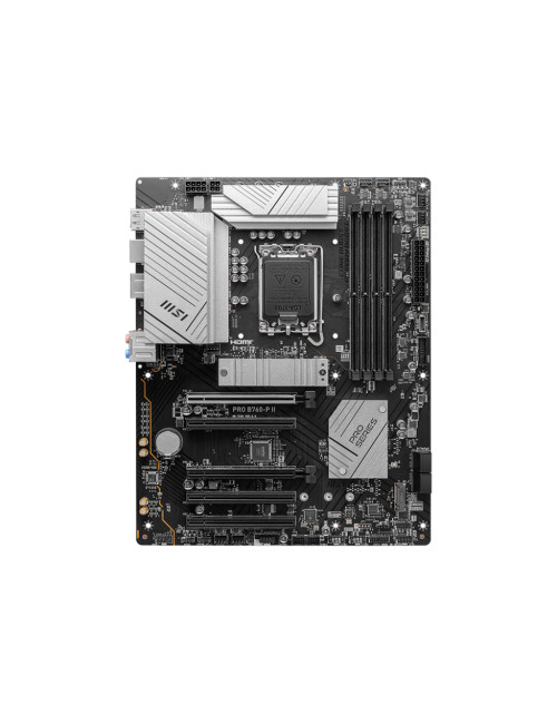 MSI PRO B760-P II | Processor family Intel | Processor socket LGA1700 | DDR5 | Number of SATA connectors 4