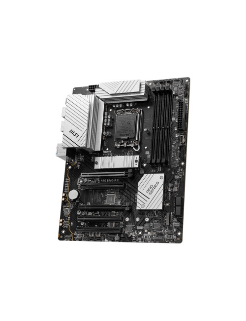 MSI PRO B760-P II | Processor family Intel | Processor socket LGA1700 | DDR5 | Number of SATA connectors 4