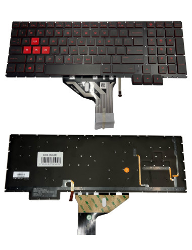 Keyboard HP Omen 15-ce016na, with backlight