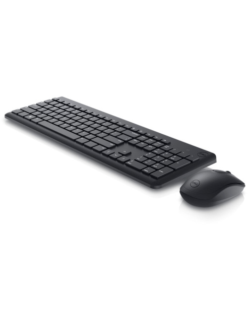 Dell | Keyboard and Mouse | KM3322W | Keyboard and Mouse Set | Wireless | Batteries included | LT | Black | Wireless connection