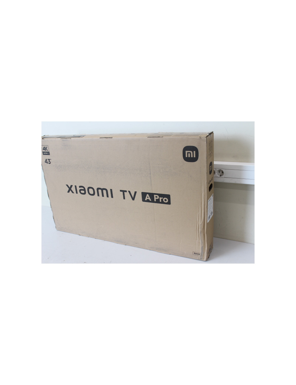 Xiaomi | A Pro | 43" (108 cm) | Smart TV | Google TV | 4K UHD | Black | DAMAGED PACKAGING
