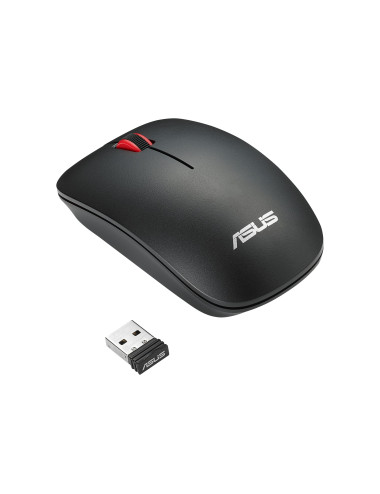 Asus | WT300 RF | Optical mouse | Black/Red