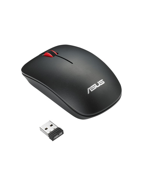 Asus | WT300 RF | Optical mouse | Black/Red