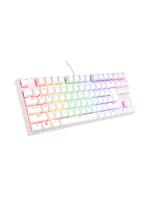 THOR 303 | Mechanical Gaming Keyboard | Wired | US | White | USB Type-A | Outemu Peach Silent