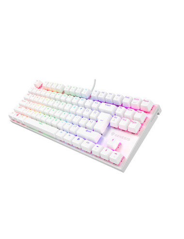 THOR 303 | Mechanical Gaming Keyboard | Wired | US | White | USB Type-A | Outemu Peach Silent