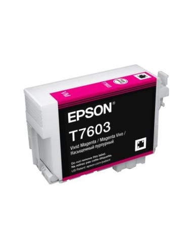 Epson T7603 Ink, Vivid Magenta | Epson