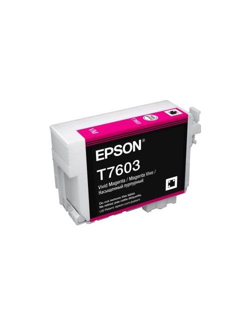 Epson T7603 Ink, Vivid Magenta | Epson