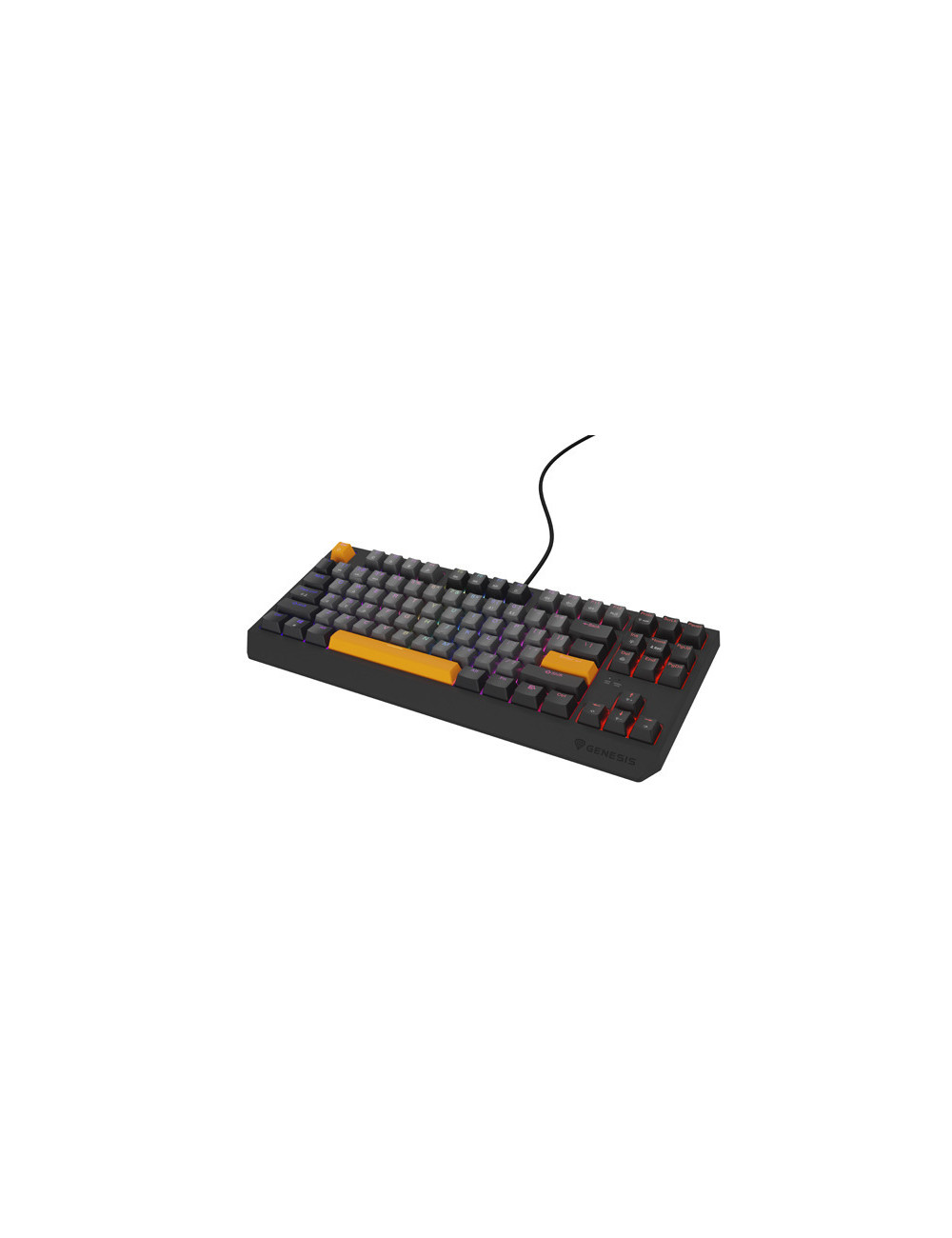 THOR 230 | Mechanical Gaming Keyboard | Wired | US | Anchor Gray Negative | USB Type-A | Outemu Red