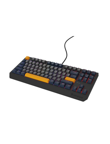 THOR 230 | Mechanical Gaming Keyboard | Wired | US | Naval Blue Negative | USB Type-A | Outemu Panda