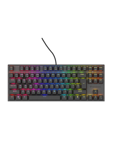 THOR 303 | Mechanical Gaming Keyboard | Wired | US | Black | USB Type-A | Outemu Peach Silent