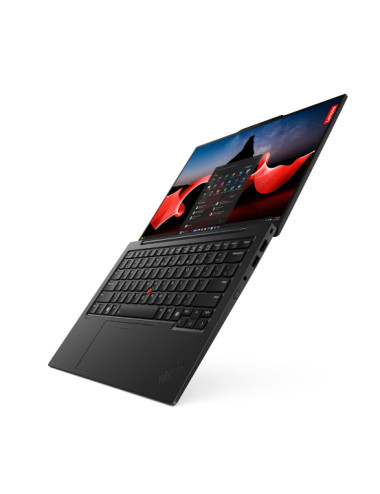 ThinkPad X1 Carbon Gen 12 | Black | 14 " | IPS | WUXGA | 1920 x 1200 pixels | Anti-glare | Intel Core U7 | 155U | 32 GB | Solder