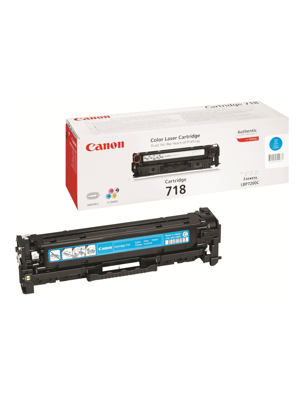 Canon 718 C | Toner Cartridge | Cyan