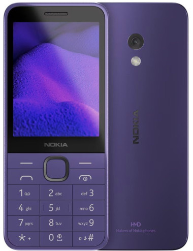 235 4G (2024) | Purple | 2.8 " | 128 MB | 64 MB | Dual SIM | Bluetooth | 5.0 | USB version USB Type-C | Main camera 2 MP | 1450 