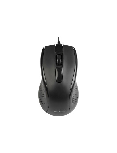 Targus Full-Size Optical Antimicrobial Wired Mouse | Mouse | Full-Size Optical Antimicrobial | Wired | Black