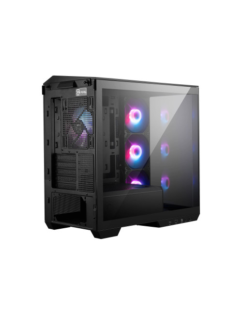 MSI Case | MAG PANO M100R PZ | Black | Micro ATX Tower | Power supply included No | ATX