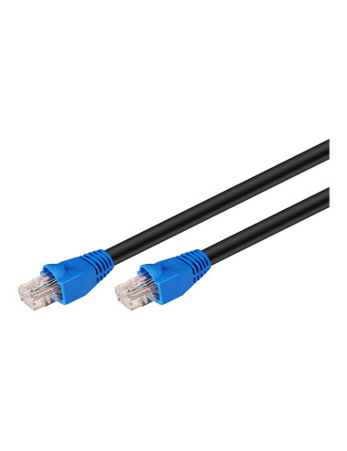 Goobay CAT 6 Outdoor Patch Cable, U/UTP, 40 m, Black