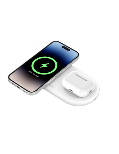 Belkin BOOST CHARGE PRO 2in1 Qi2 15w Magnetic Charging Pad | WIZ021VFWH