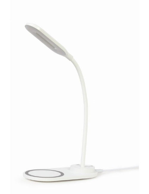 Gembird | Desk lamp with wireless charger | TA-WPC10-LED-01-W