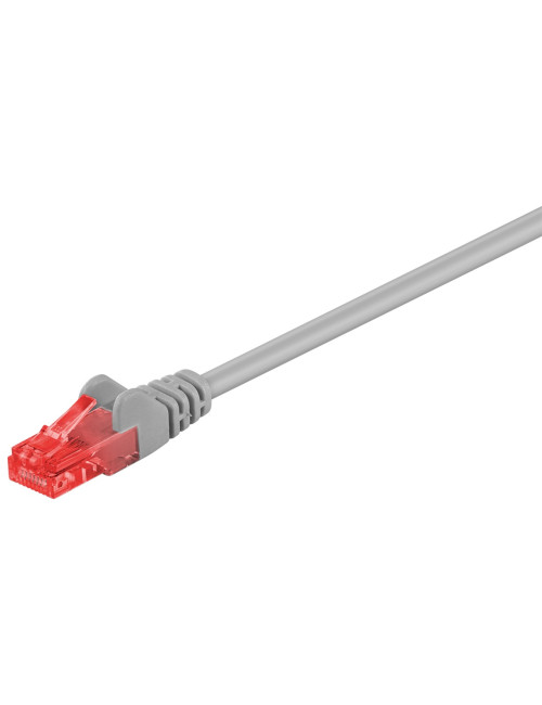 Patch Cable | 68449 CAT 6 U/UTP | PVC AWG 24/7 | Cable length: 15 m | Grey