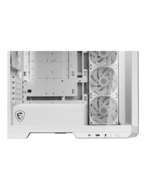 MSI Case | MAG PANO M100R PZ WHITE | White | Micro ATX Tower | Power supply included No | ATX