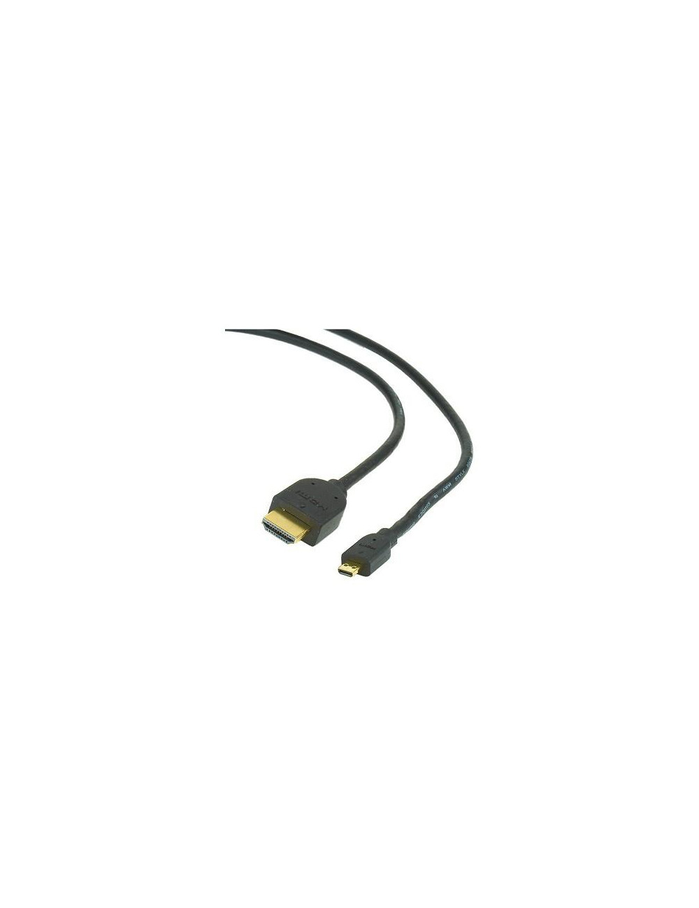 CABLE HDMI-MICRO HDMI 3M V.2.0/BLK CC-HDMID-10 GEMBIRD