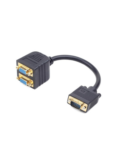 CABLE VGA DUAL SPLITTER/CC-VGAX2-20CM GEMBIRD