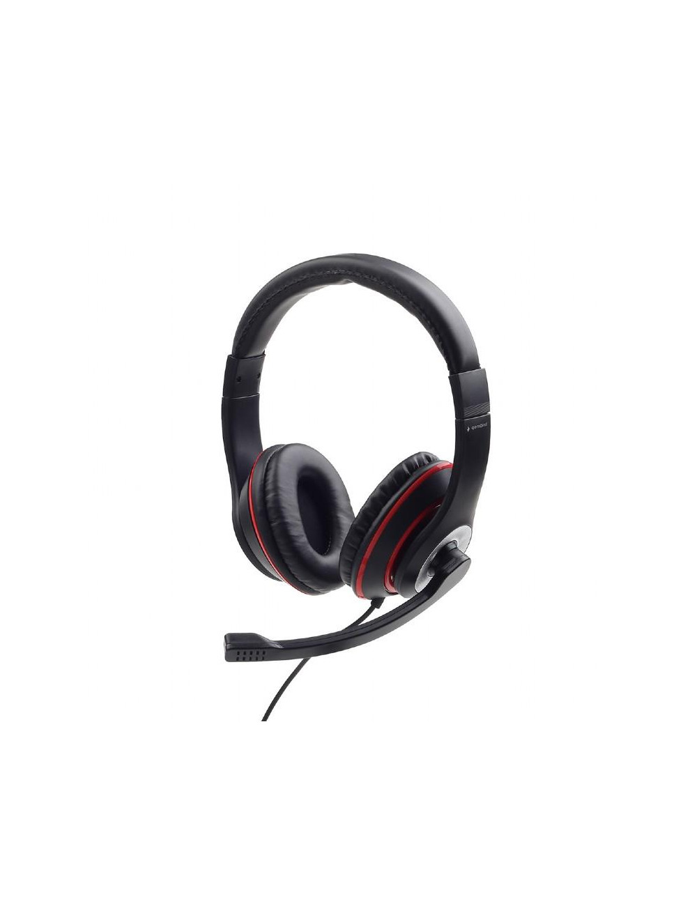 HEADSET STEREO BLACK/MHS-03-BKRD GEMBIRD