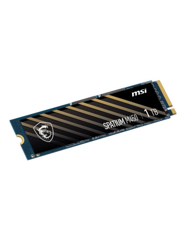 SSD|MSI|SPATIUM M450|1TB|M.2|PCIe Gen4|NVMe|3D NAND|Write speed 3000 MBytes/sec|Read speed 3600 MBytes/sec|2.15mm|TBW 600 TB|MTB