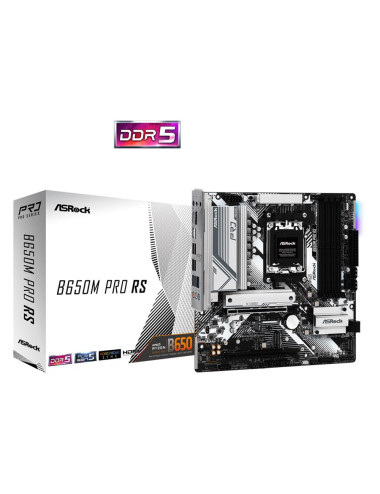 Mainboard|ASROCK|AMD B650|SAM5|Micro-ATX|Memory DDR5|Memory slots 4|1xPCI-Express 3.0 16x|1xPCI-Express 4.0 16x|1xM.2|1xHDMI|1xD