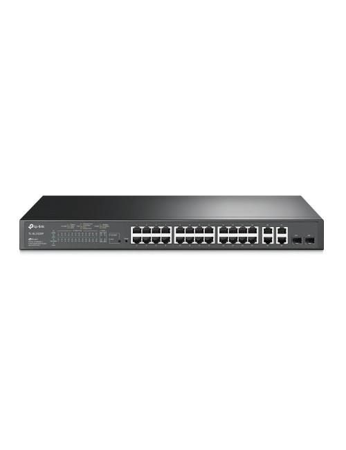 Switch|TP-LINK|SL2428P|Rack|PoE+ ports 24|250 Watts|SL2428P