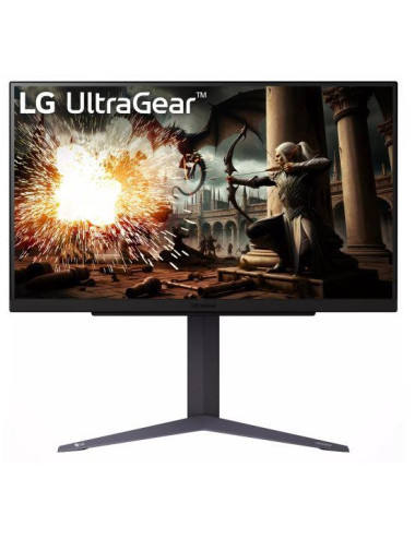 LCD Monitor|LG|27GS75Q-B|27"|Gaming|Panel IPS|2560x1440|16:9|180Hz|Matte|1 ms|Pivot|Height adjustable|Tilt|Colour Black|27GS75Q-