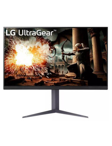 LCD Monitor|LG|32GS75Q-B|32"|Gaming|Panel IPS|2560x1440|16:9|180Hz|1 ms|Swivel|Pivot|Height adjustable|Tilt|Colour Black|32GS75Q