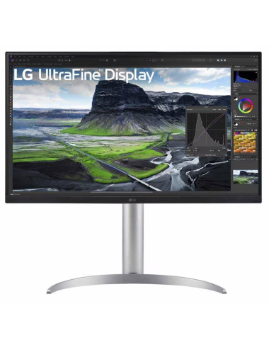 LCD Monitor|LG|27"|Panel IPS|3840x2160|16:9|60Hz|5 ms|Speakers|Pivot|Height adjustable|Tilt|27UQ850-W