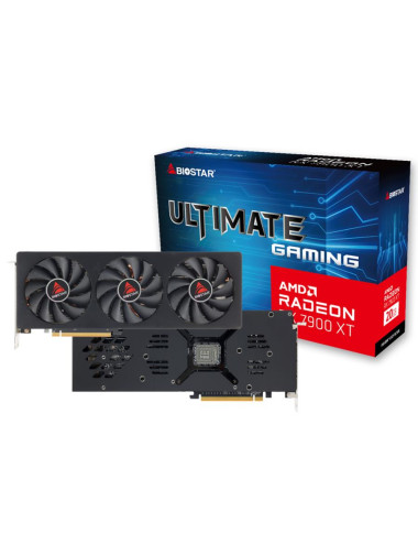 Graphics Card|BIOSTAR|AMD Radeon RX 7900 XT|20 GB|GDDR6|320 bit|PCIE 4.0 16x|GPU 1500 MHz|Triple slot Fansink|1xHDMI|3xDisplayPo