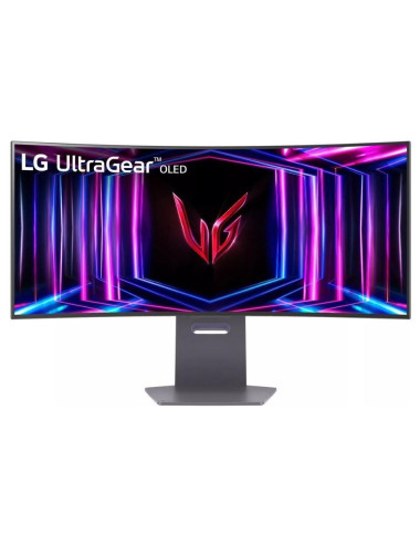 Monitor|LG|34GS95QE-B|34"|Gaming/Curved|Panel OLED|3440x1440|21:9|240Hz|Matte|0.03 ms|Swivel|Height adjustable|Tilt|Colour Black