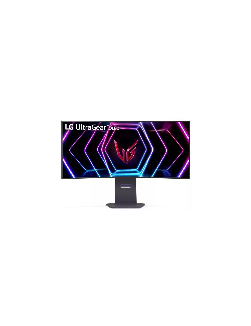 Monitor|LG|39GS95QE-B|39"|Gaming/Curved/21 : 9|Panel OLED|3440x1440|21:9|240Hz|Matte|0.03 ms|Swivel|Height adjustable|Tilt|Colou