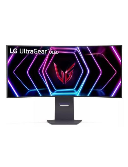 Monitor|LG|39GS95QE-B|39"|Gaming/Curved/21 : 9|Panel OLED|3440x1440|21:9|240Hz|Matte|0.03 ms|Swivel|Height adjustable|Tilt|Colou